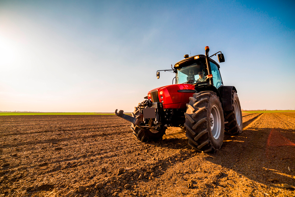 Tractor representando categoría agrícola Autex.